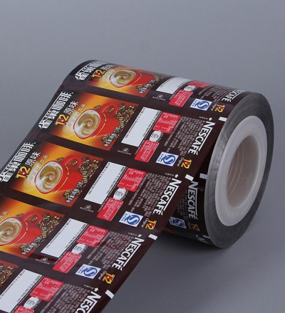 Automatic packaging curl-up film